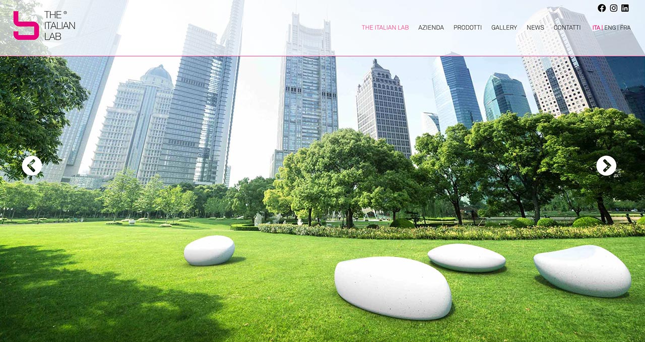Sito Web The Italian Lab - Jacopo Zane Web Designer - Treviso