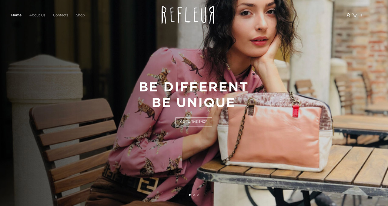 Sito Web REFLEUR - Jacopo Zane Web Designer - Treviso